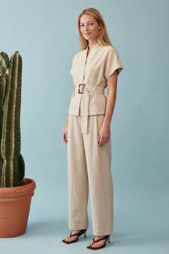 Брюки, жакет Lokka 1891 бежевый - фото 2