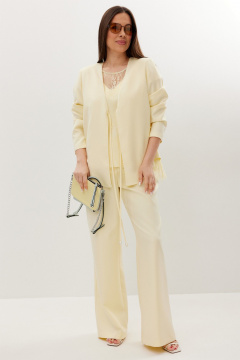 Блуза, брюки, кардиган Магия моды 2709 желтый - фото 3