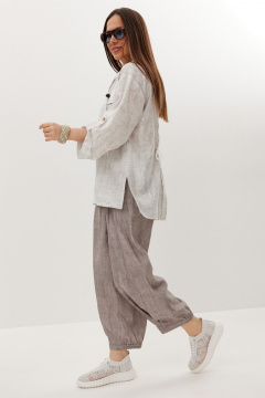 Блуза, брюки Магия моды 2716 серый - фото 4