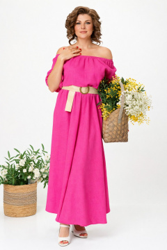 Платье Anastasia м-1236.2 фуксия - фото 3