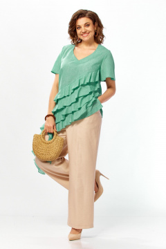 Блуза, брюки Mira Fashion 5696 - фото 2