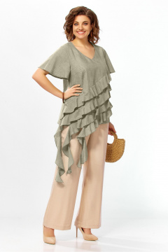 Блуза, брюки Mira Fashion 5696-3 - фото 1