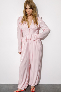 Блуза PiRS 6712 розовый - фото 5