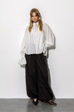 Блуза, брюки PiRS 6717 белый - фото 4