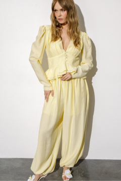 Блуза PiRS 6720 желтый - фото 5