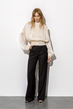 Блуза PiRS 6731 кремовый - фото 4