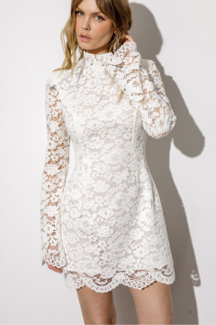 Платье PiRS 6745 белый - фото 4