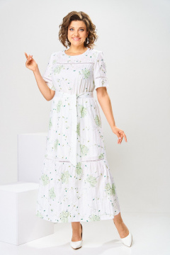 Платье Romanovich Style 1-2823 зелёный - фото 5