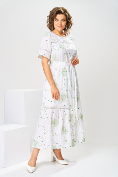 Платье Romanovich Style 1-2823 зелёный - фото 3