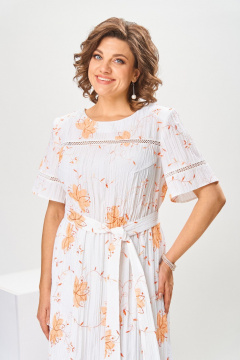 Платье Romanovich Style 1-2823 оранжевый - фото 5