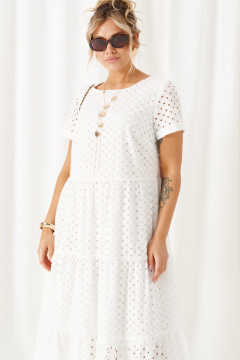 Платье Beautiful&Free 6462 белый - фото 5