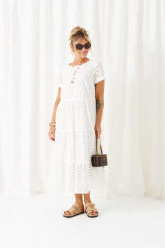 Платье Beautiful&Free 6462 белый - фото 1