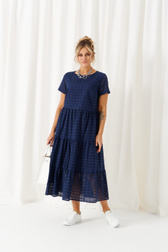 Платье Beautiful&Free 6462 синий - фото 1