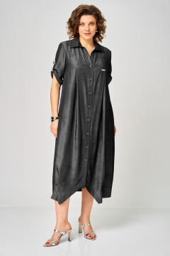 Платье Michel chic 2198 ночной графит - фото 2