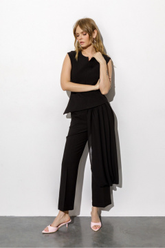 Блуза, брюки PiRS 6772 черный - фото 1