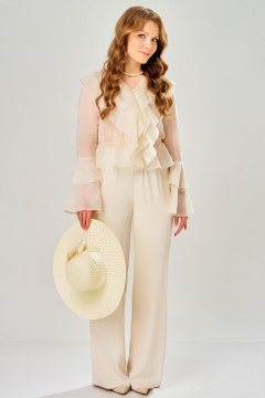 Брюки Fita 20831 экрю - фото 2