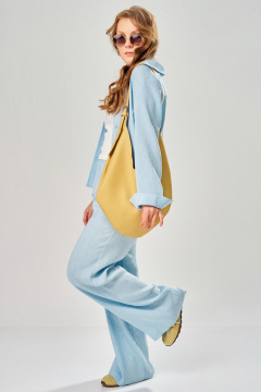 Брюки, рубашка Fita 3312 небесно-голубой - фото 4