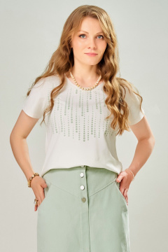 Джемпер, бомбер, юбка Fita 4203 мятное_суфле - фото 5