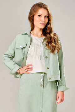 Джемпер, бомбер, юбка Fita 4203 мятное_суфле - фото 3