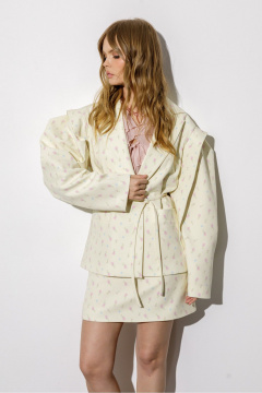 Жакет, юбка PiRS 6790 сливочный - фото 3