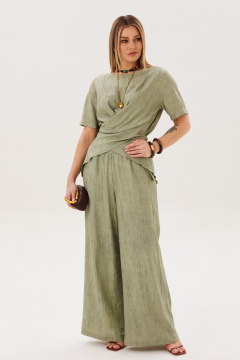 Блуза, брюки Fantazia Mod 5405 олива - фото 1