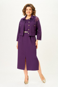 Жакет, платье Svetlana-Style 2161 фиолетовый - фото 1