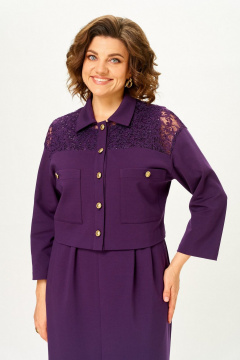 Жакет, платье Svetlana-Style 2161 фиолетовый - фото 4