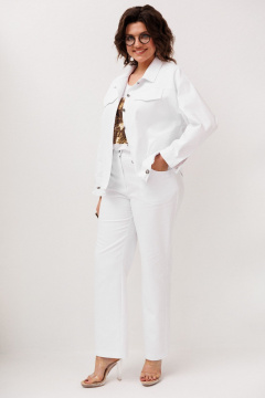 Жакет Anelli 1816 четкий-белый - фото 3