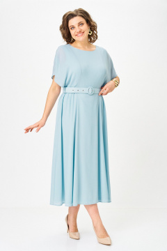 Платье Slaviaelit 568 голубой - фото 3