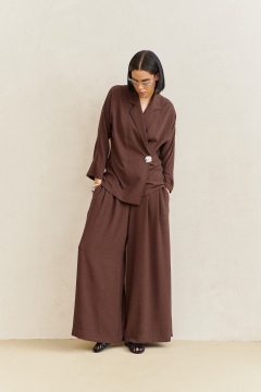 Брюки, жакет FLAIM 2115 коричневый - фото 4