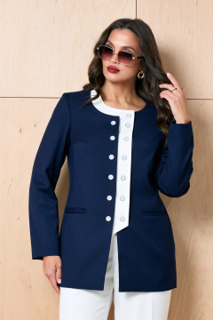 Жакет Lissana 5034 темно-синий - фото 4