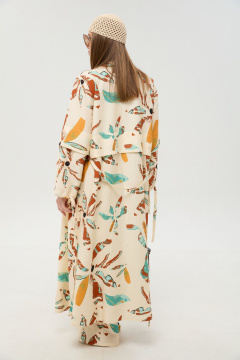 Брюки, кардиган, топ NikVa 976-8 песок_и_бохо_мультиколор - фото 4