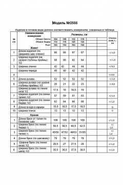 Брюки, жакет Alani Collection 2555 голубой - фото 4