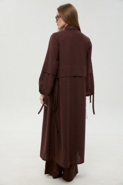 Брюки, кардиган, топ NikVa 976-19 шоколад - фото 4