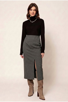 Юбка Nova Line 3796 серый - фото 1