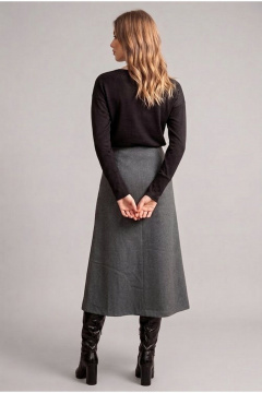 Юбка Nova Line 3805 серый - фото 2