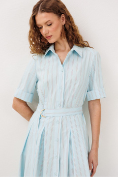 Платье Butеr 3341 небесная-полоска - фото 4