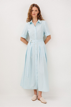 Платье Butеr 3341 небесная-полоска - фото 2