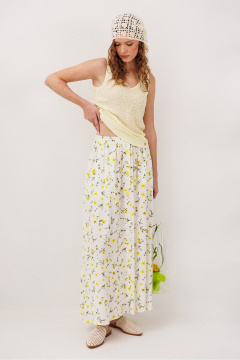 Юбка Butеr 3342 принт-цветы - фото 3