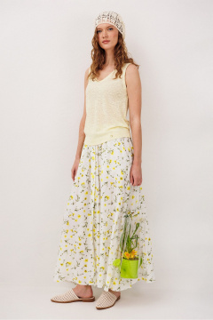 Юбка Butеr 3342 принт-цветы - фото 2