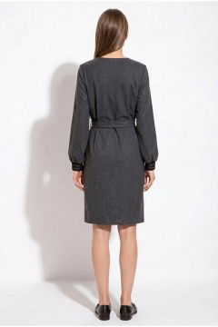 Платье Nova Line 50065 серый - фото 2