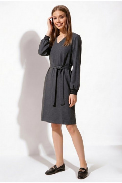 Платье Nova Line 50065 серый - фото 1