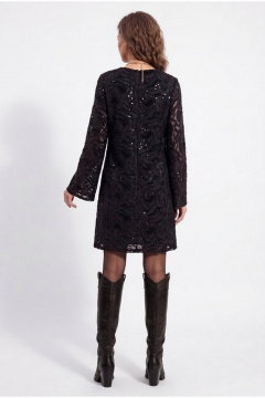 Платье Nova Line 50384 чёрный - фото 2