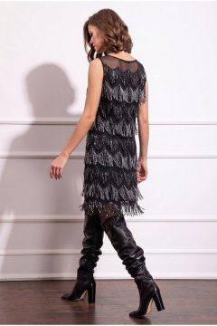 Платье Nova Line 50385 чёрный - фото 2