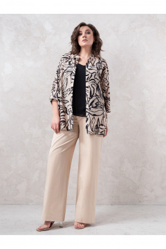 Брюки Erika С-145-1 бежевый - фото 1