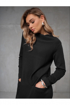 Платье Erika 7263 черный - фото 3