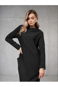 Платье Erika 7263 черный - фото 1