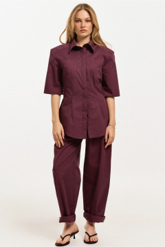 Блуза JRSy 2683 баклажан - фото 2