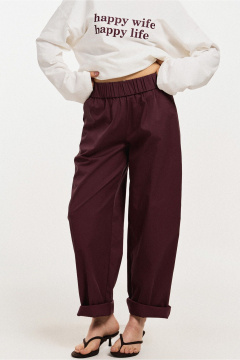 Брюки JRSy 2684 баклажан - фото 3