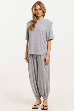 Джемпер JRSy 2688 меланж_серый - фото 2